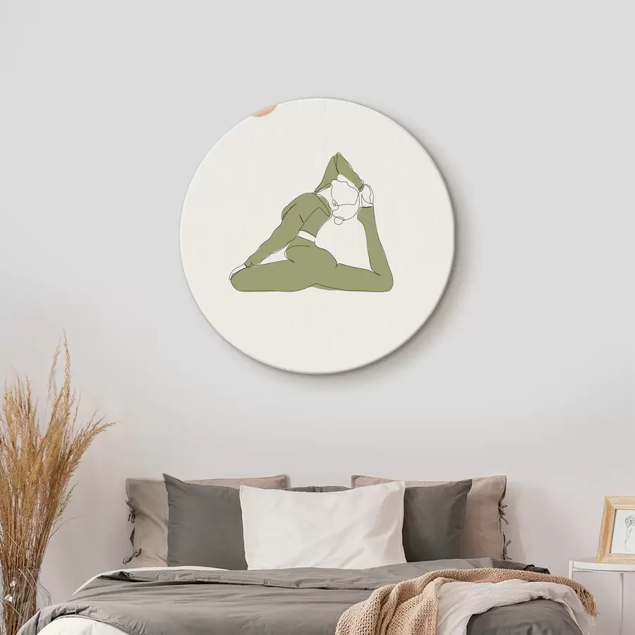 Glezna Gracioza poza zem saules r37990