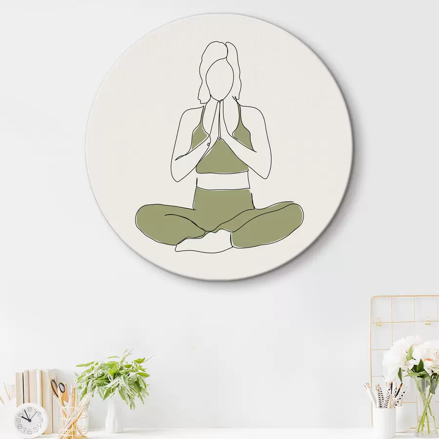 Glezna Gracioza poza zem saules r37991