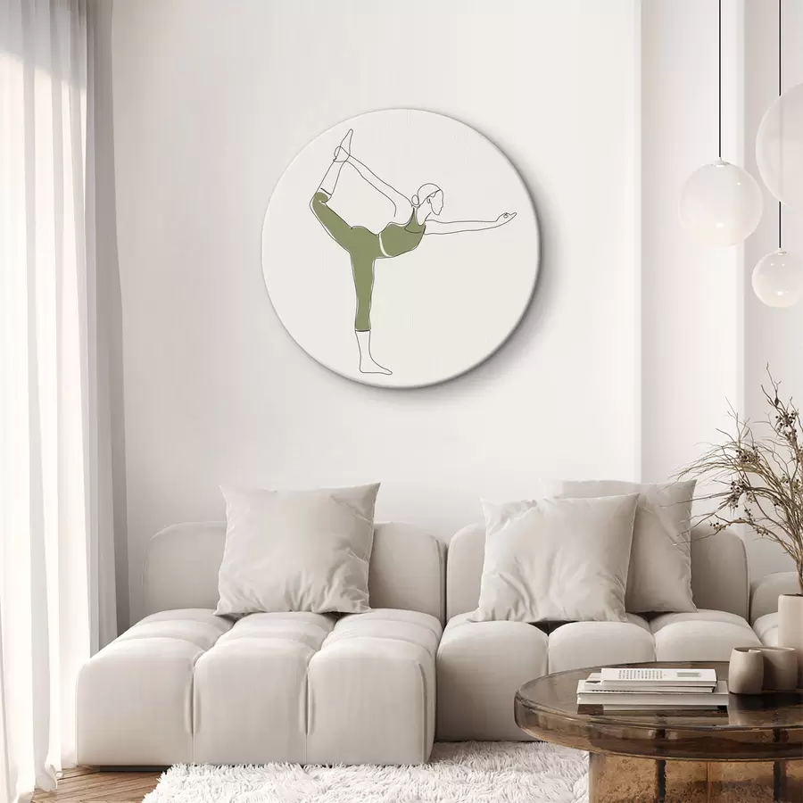 Glezna Gracioza poza zem saules r37993