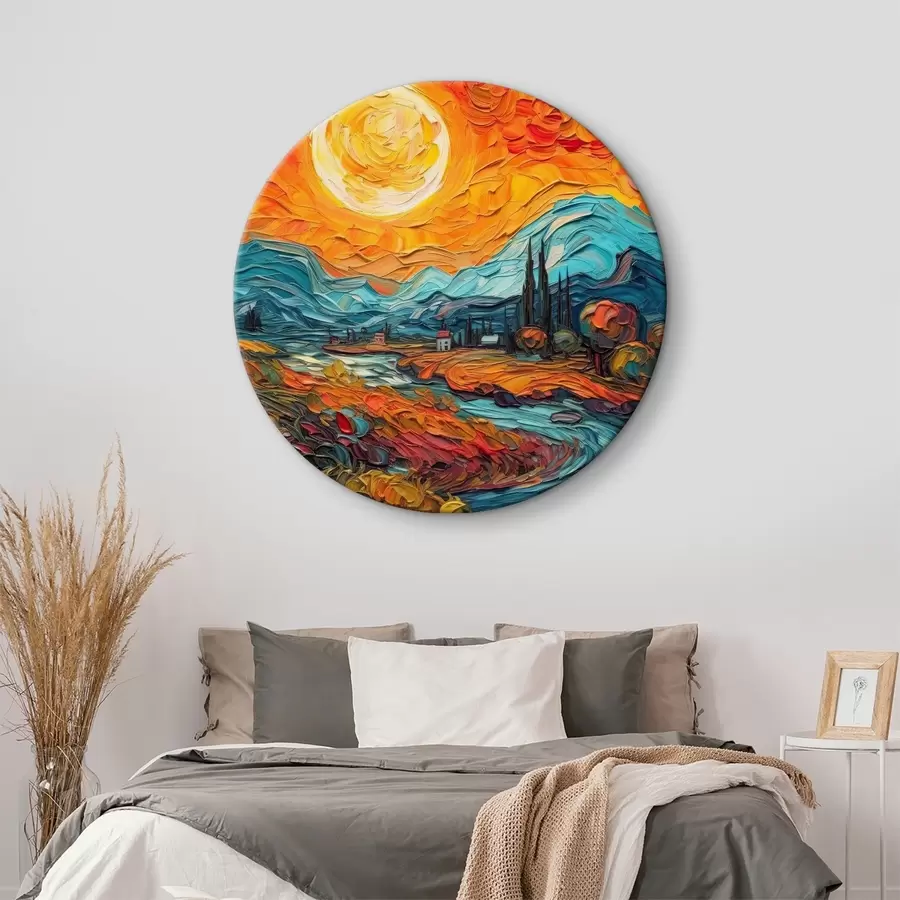 Glezna Spilgts saulriets r38057