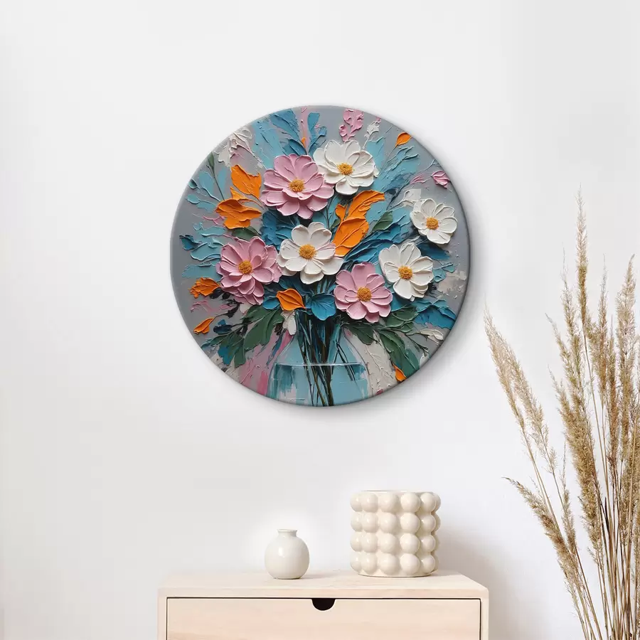 Glezna Gleznošana ar ziediem vāzē r38177