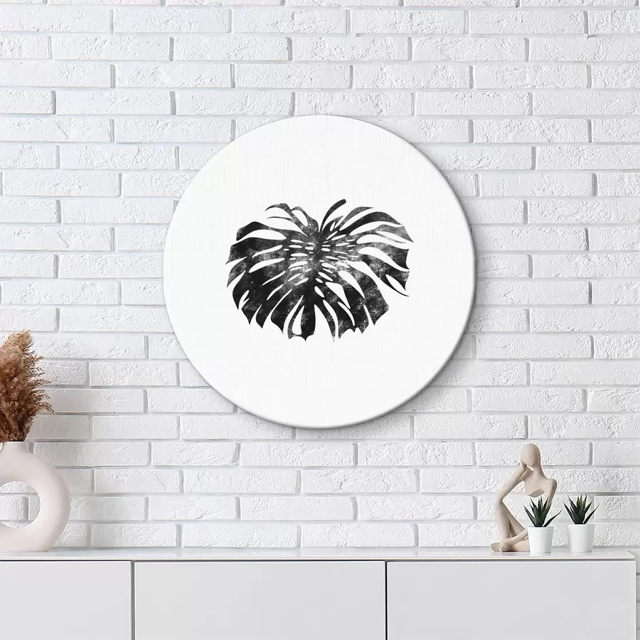 Glezna Melnbalts lapas attēls r38348