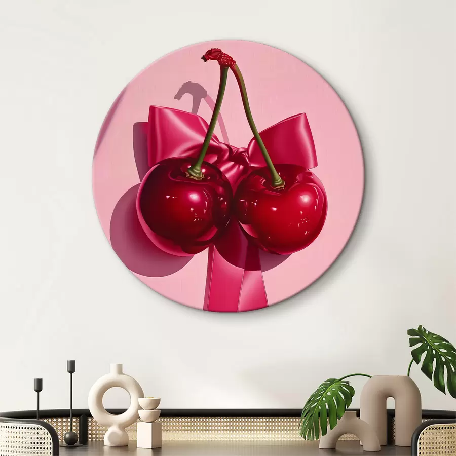 Glezna Ķiršu pāris, kas sasieti mezglā r38417