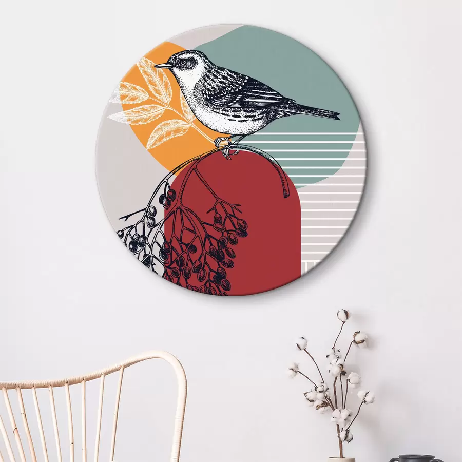 Glezna Putns uz zara r38443