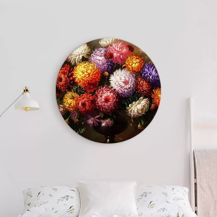 Glezna Spilgts pušķis ar pārlaicīgu eleganci r38546