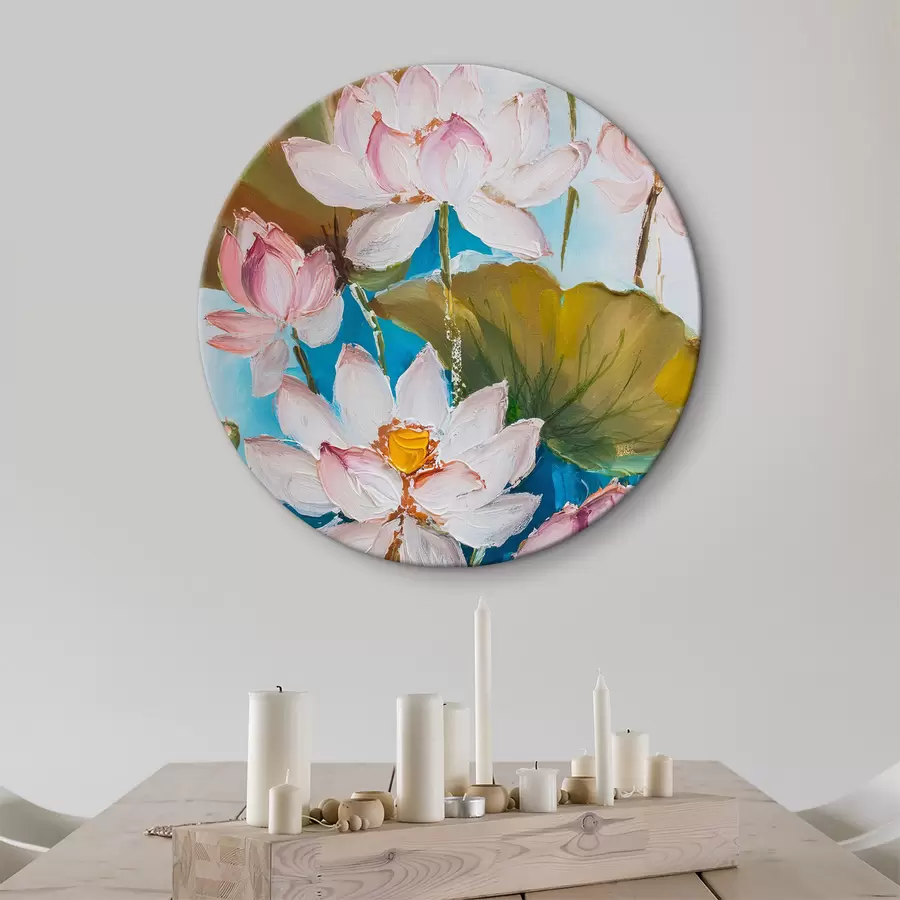 Glezna Ziedu un lapu glezna r38608