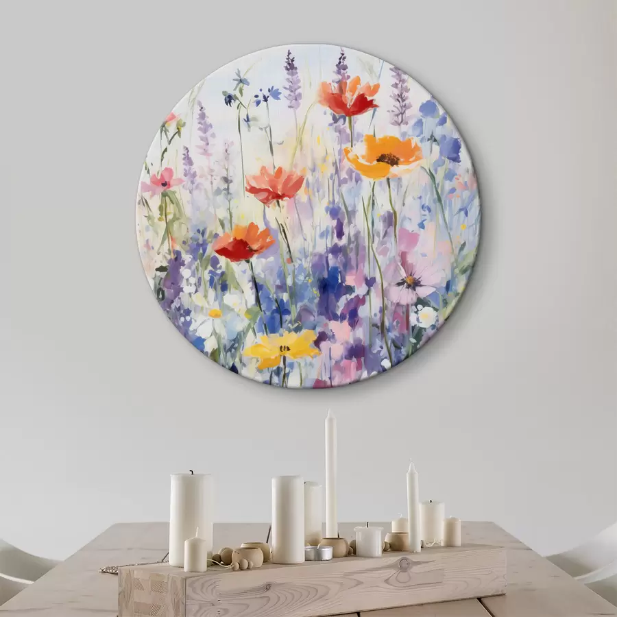 Glezna Savvaļas ziedi akvarelī r40503