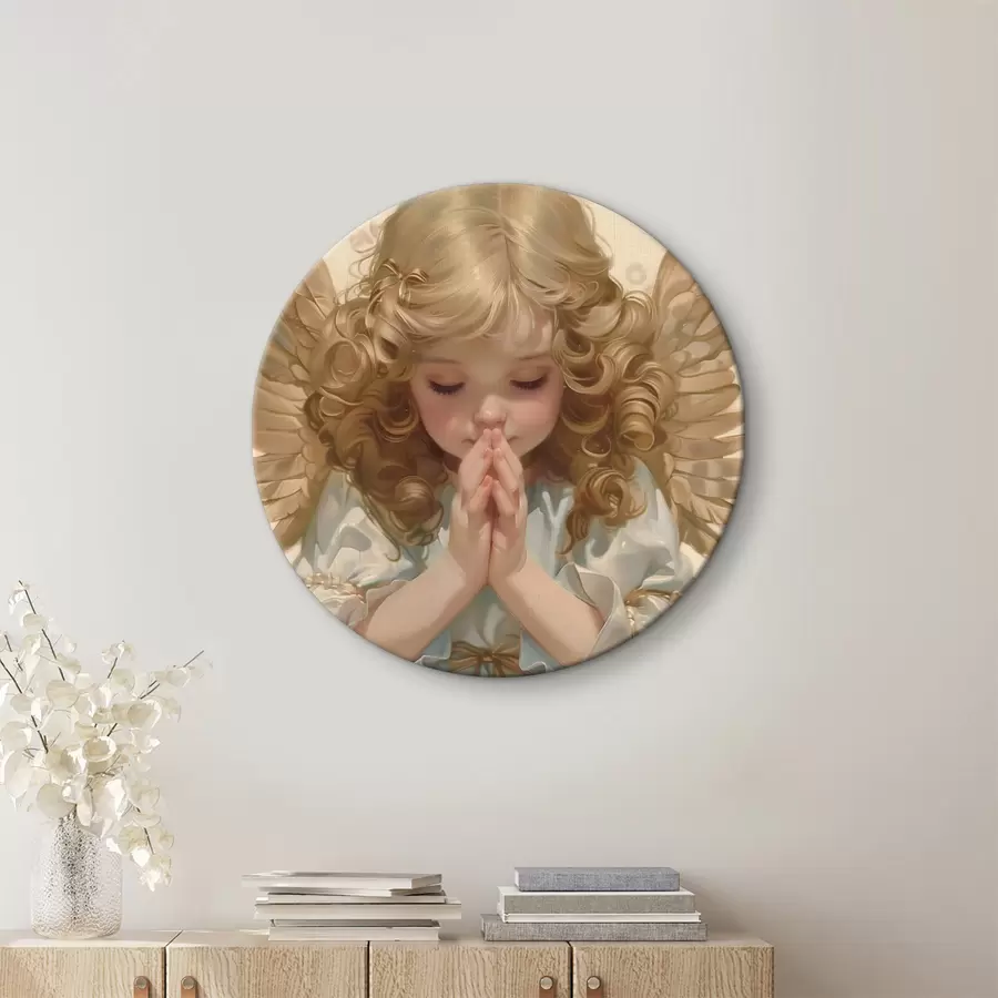 Glezna Meitene ir eņģelis r40514