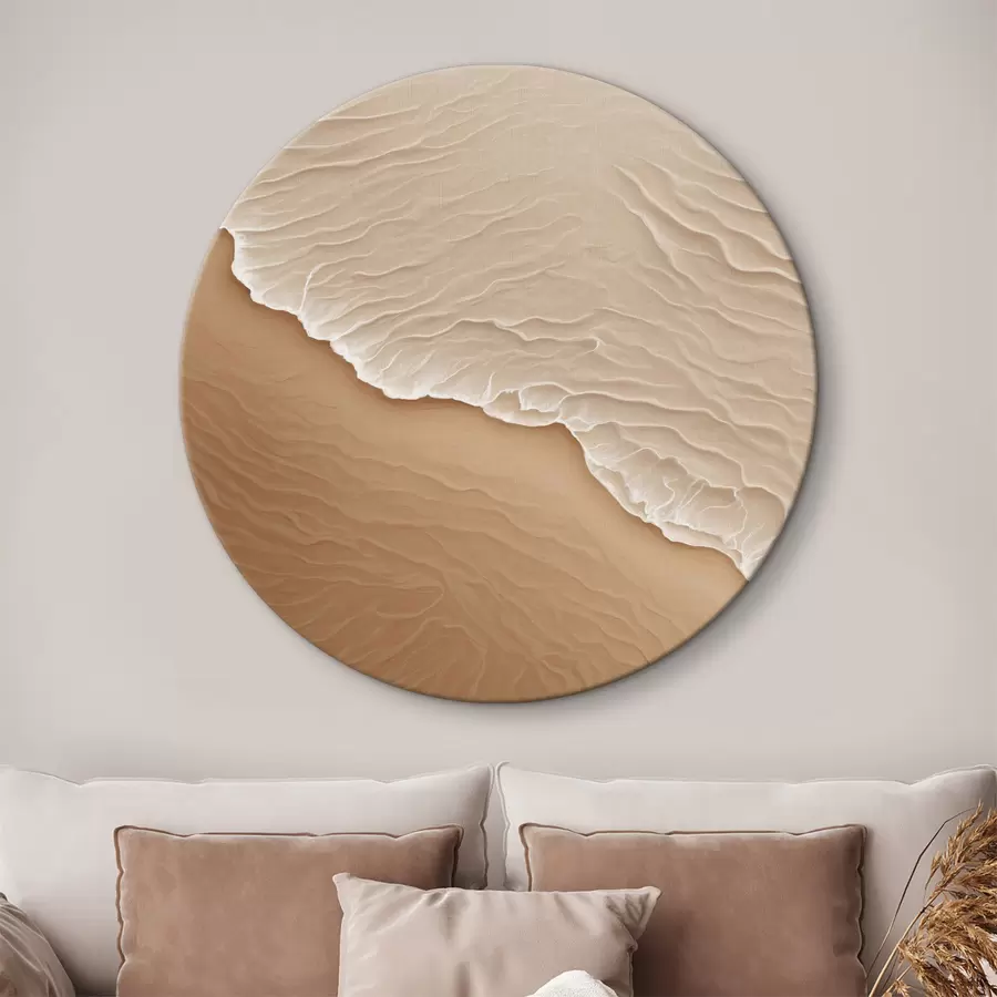 Glezna Abstrakts ūdens un smiltis r40626