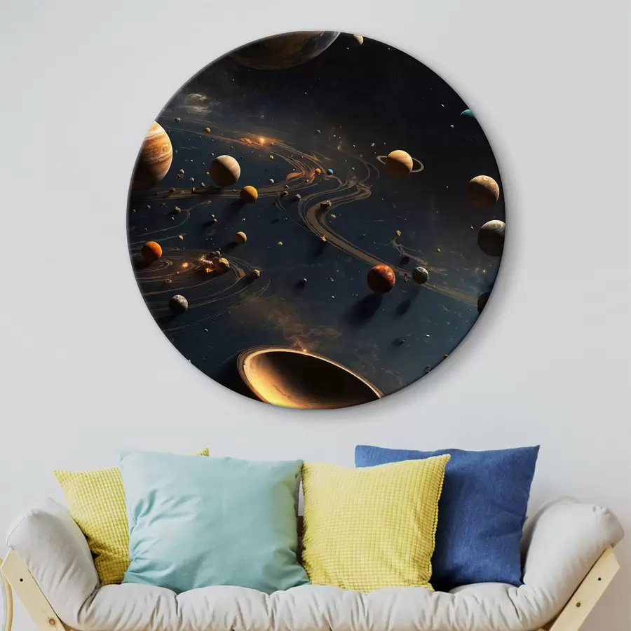 Glezna Planētu veidošana r40699