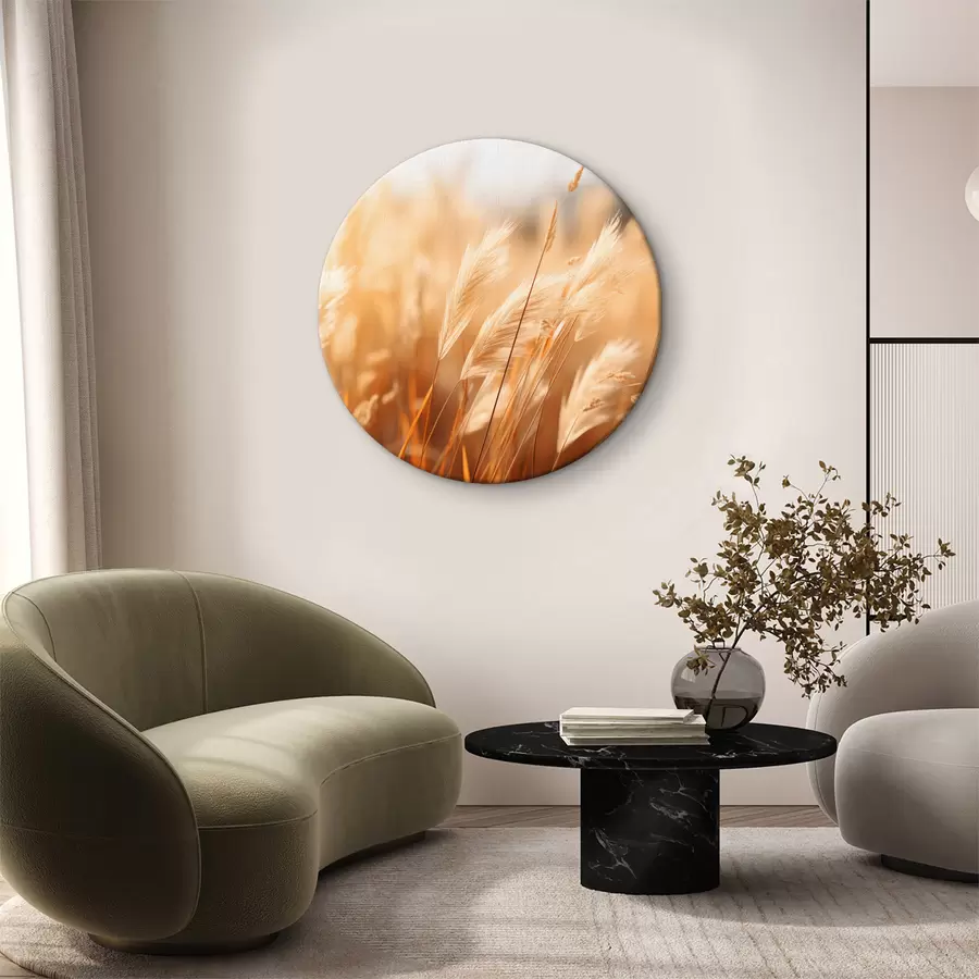 Glezna Sausā zāle saulē r40731