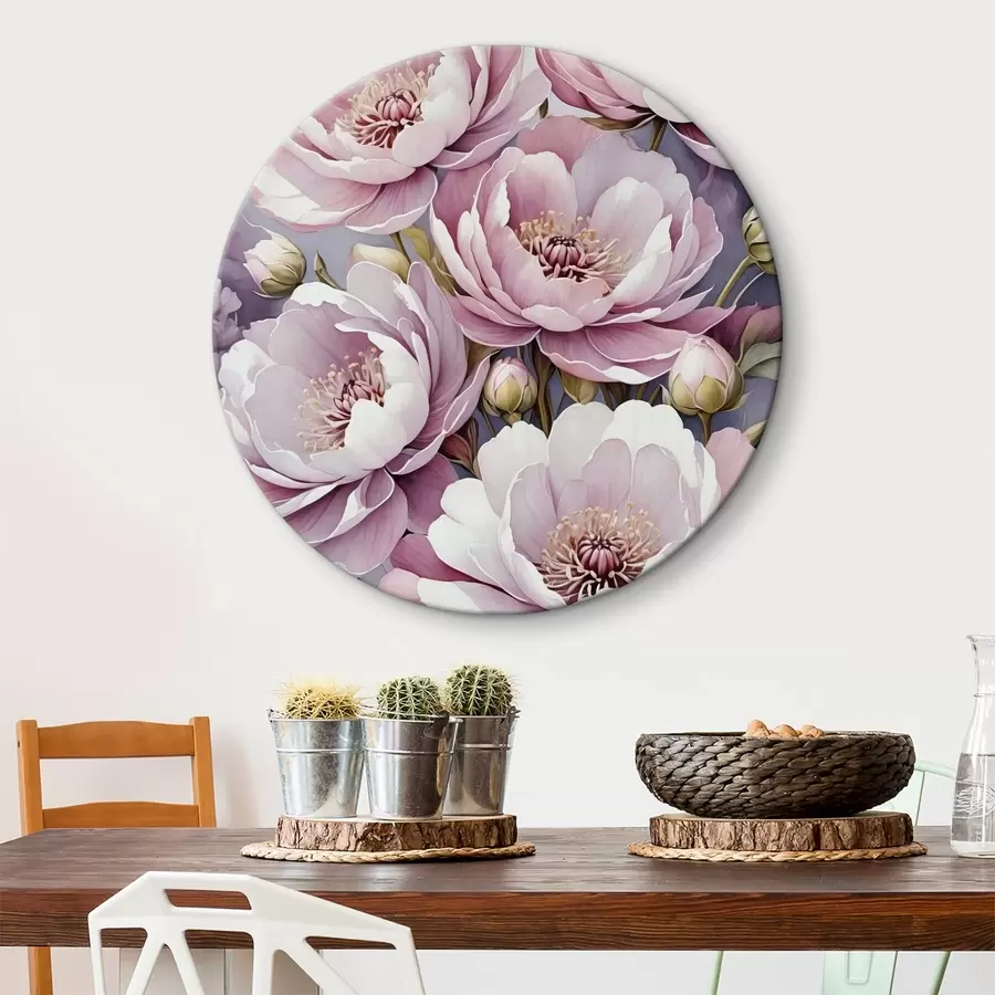 Glezna Lielas, maigas peonijas r40737