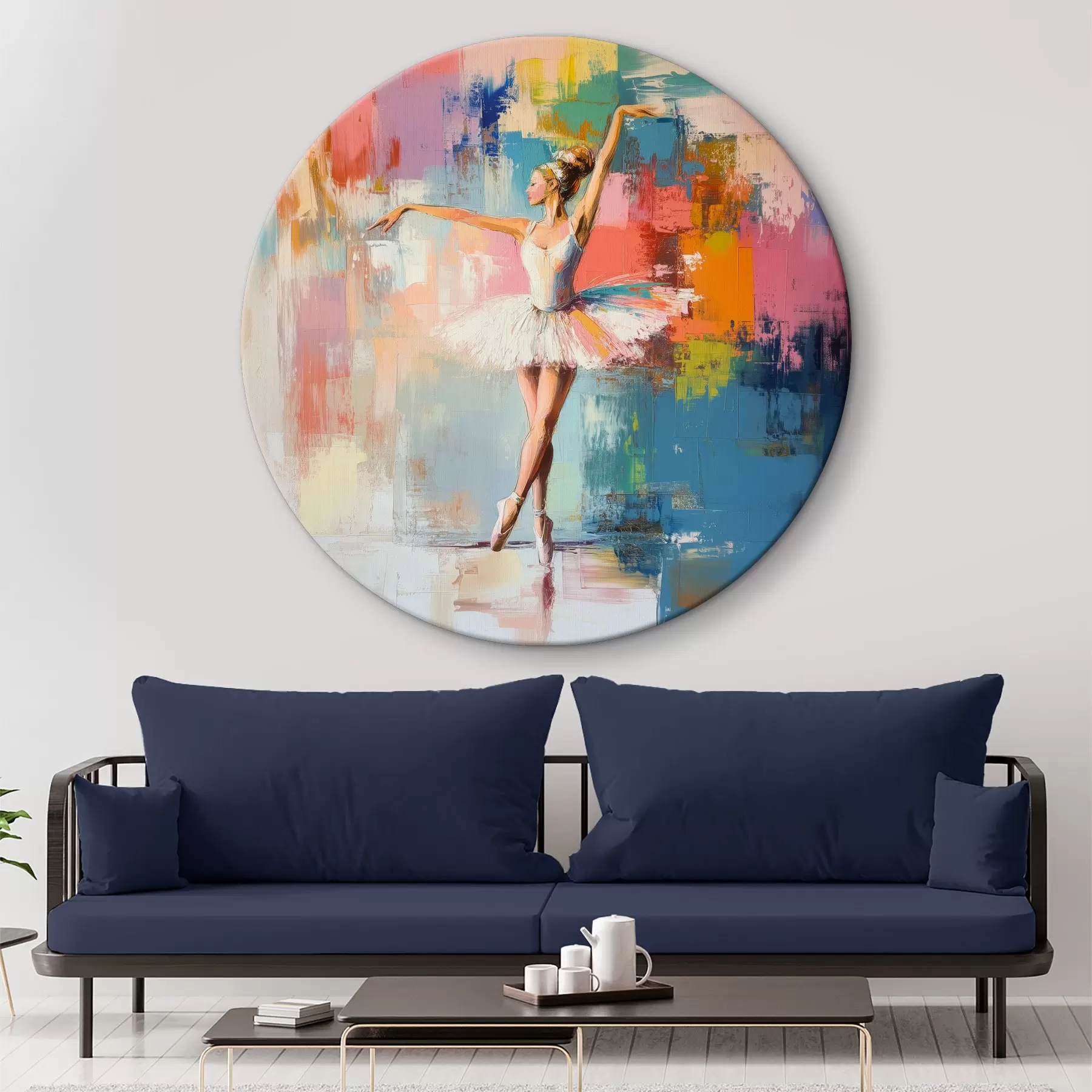 Glezna Balerīna abstrakcija r40826