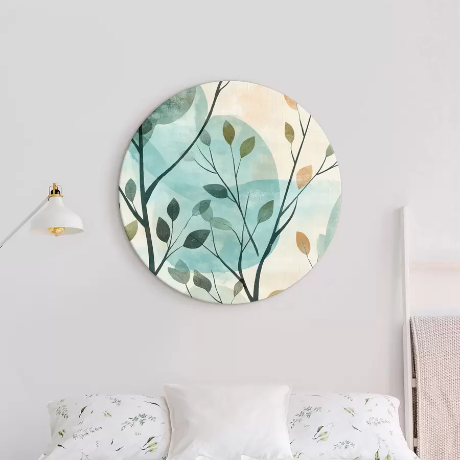 Glezna Zari, akvareļu apļi r40846