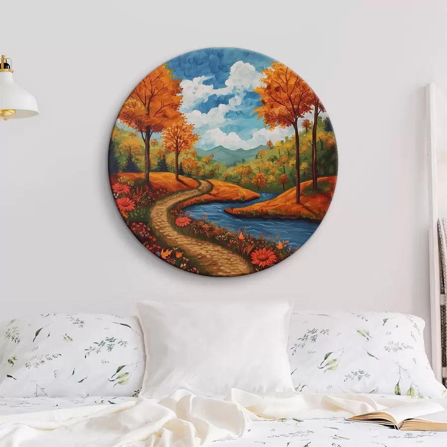 Glezna Akvareļu rudens ainava r40900