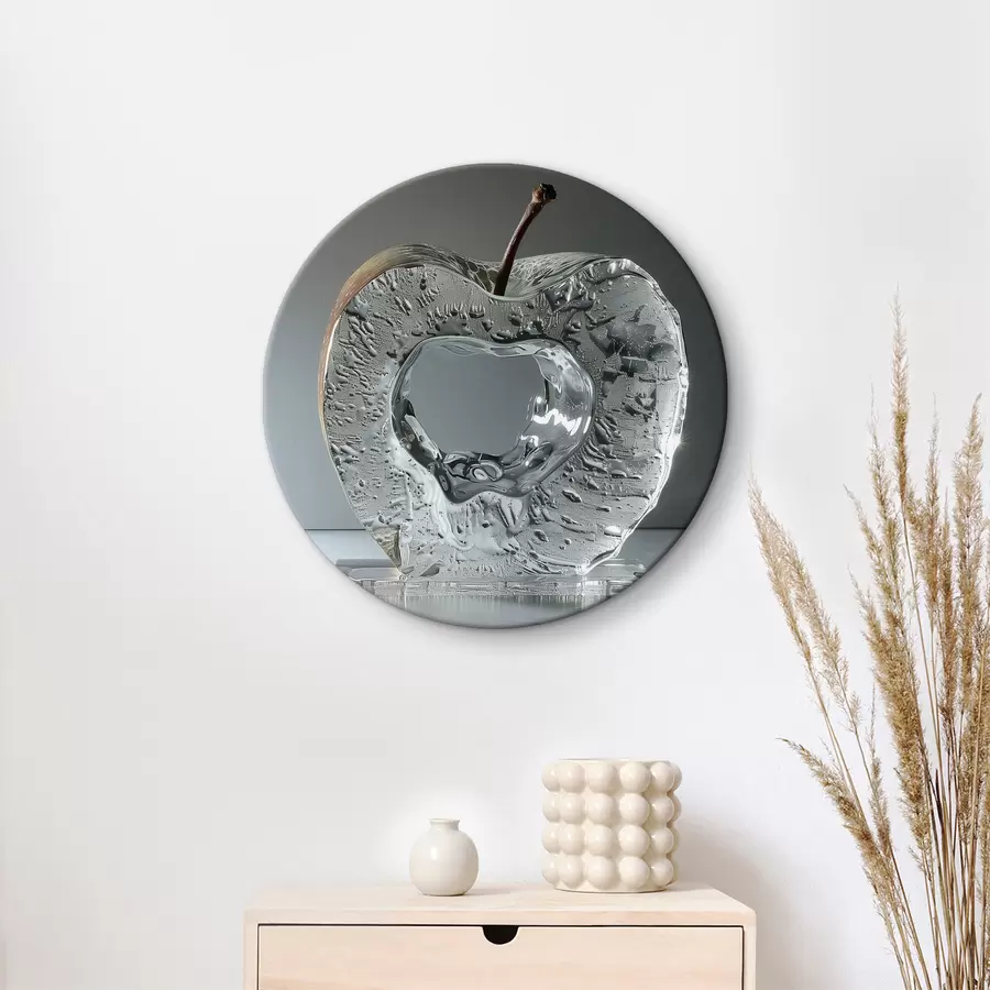 Glezna Abstrakta ābolu figūra no ledus r40910