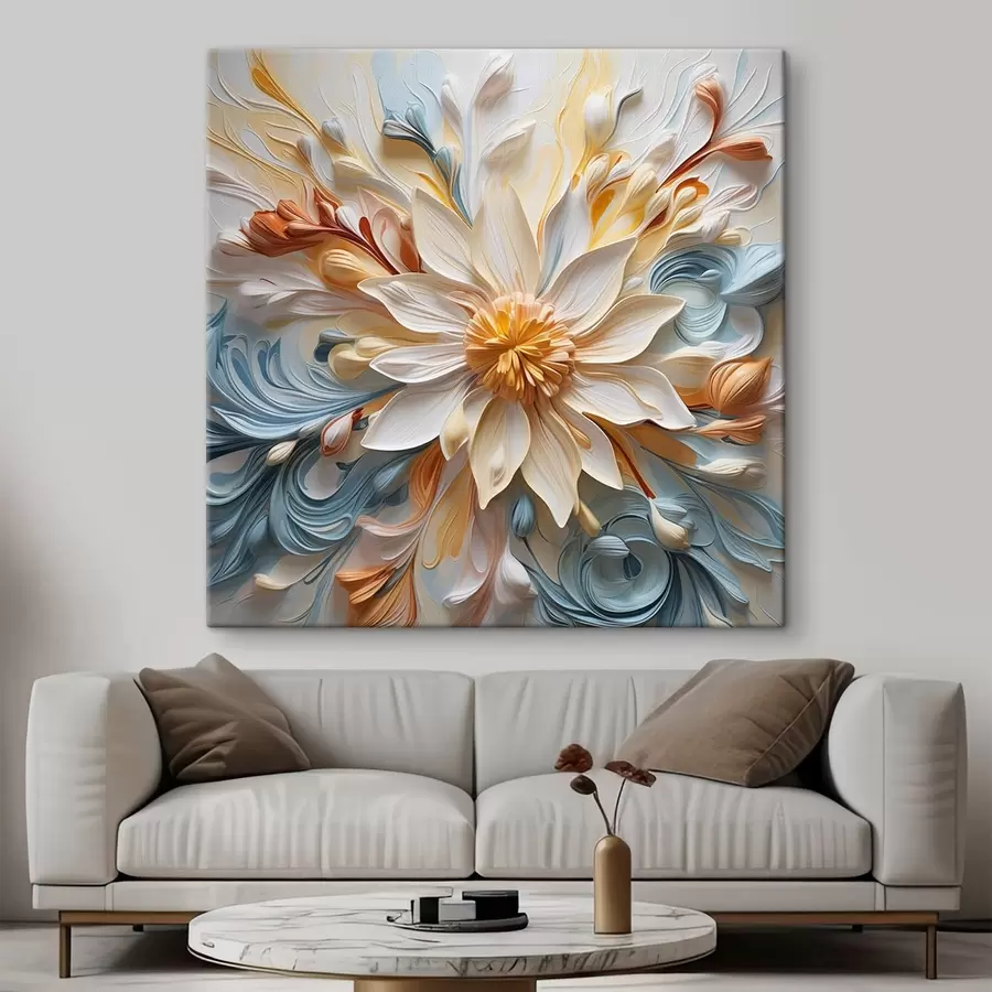 Fototapetes Ziedu abstrakcija, imitācijas modelēšana s42188