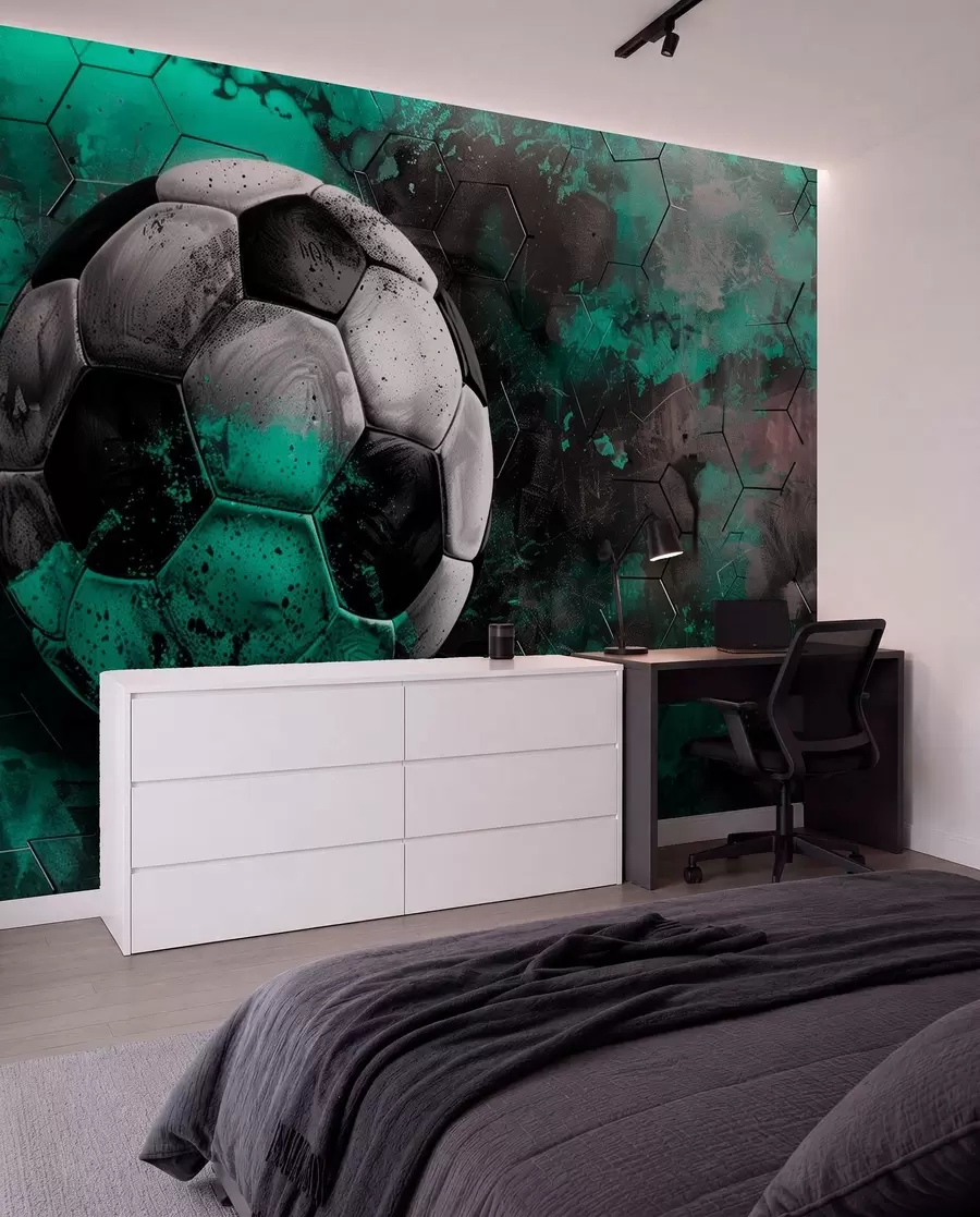 Fototapetes Futbola bumba w08618
