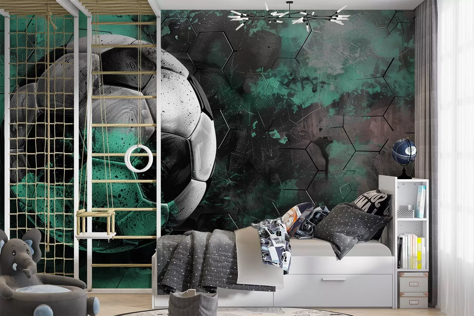 Fototapetes Futbola bumba w08618