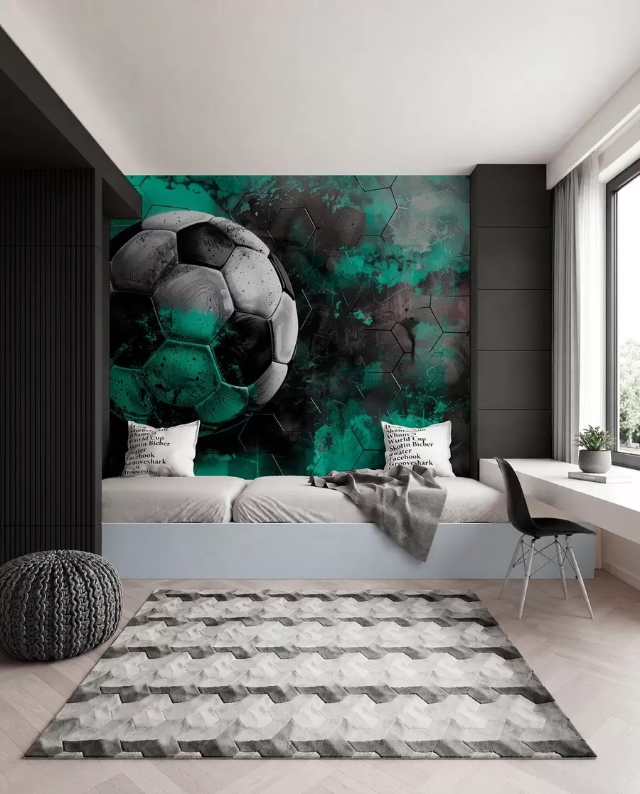 Fototapetes Futbola bumba w08618