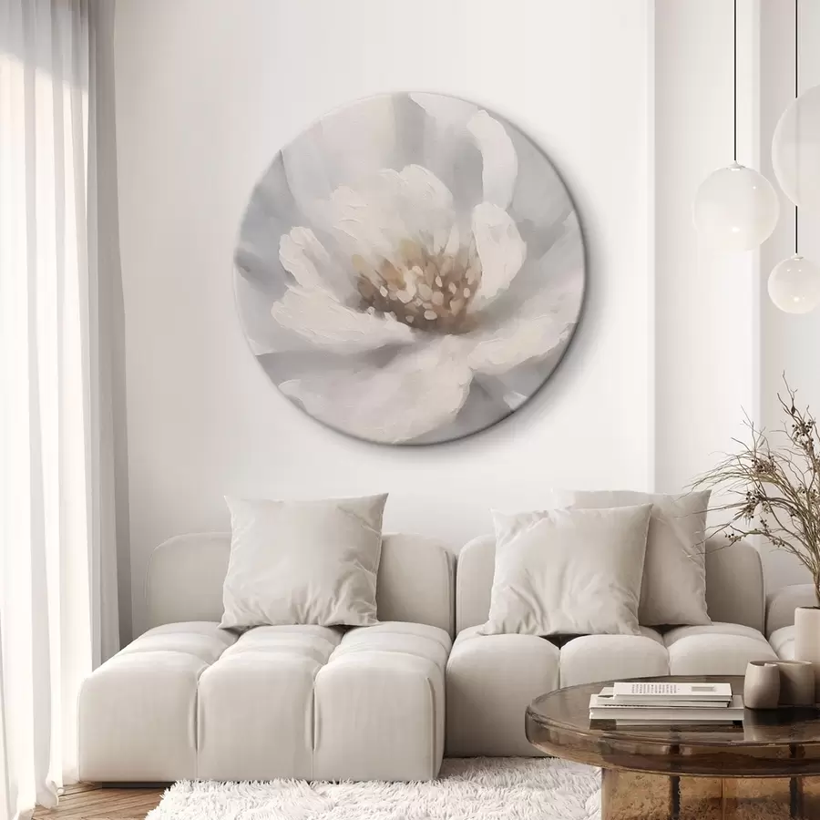 Glezna Baltā peonija r42338