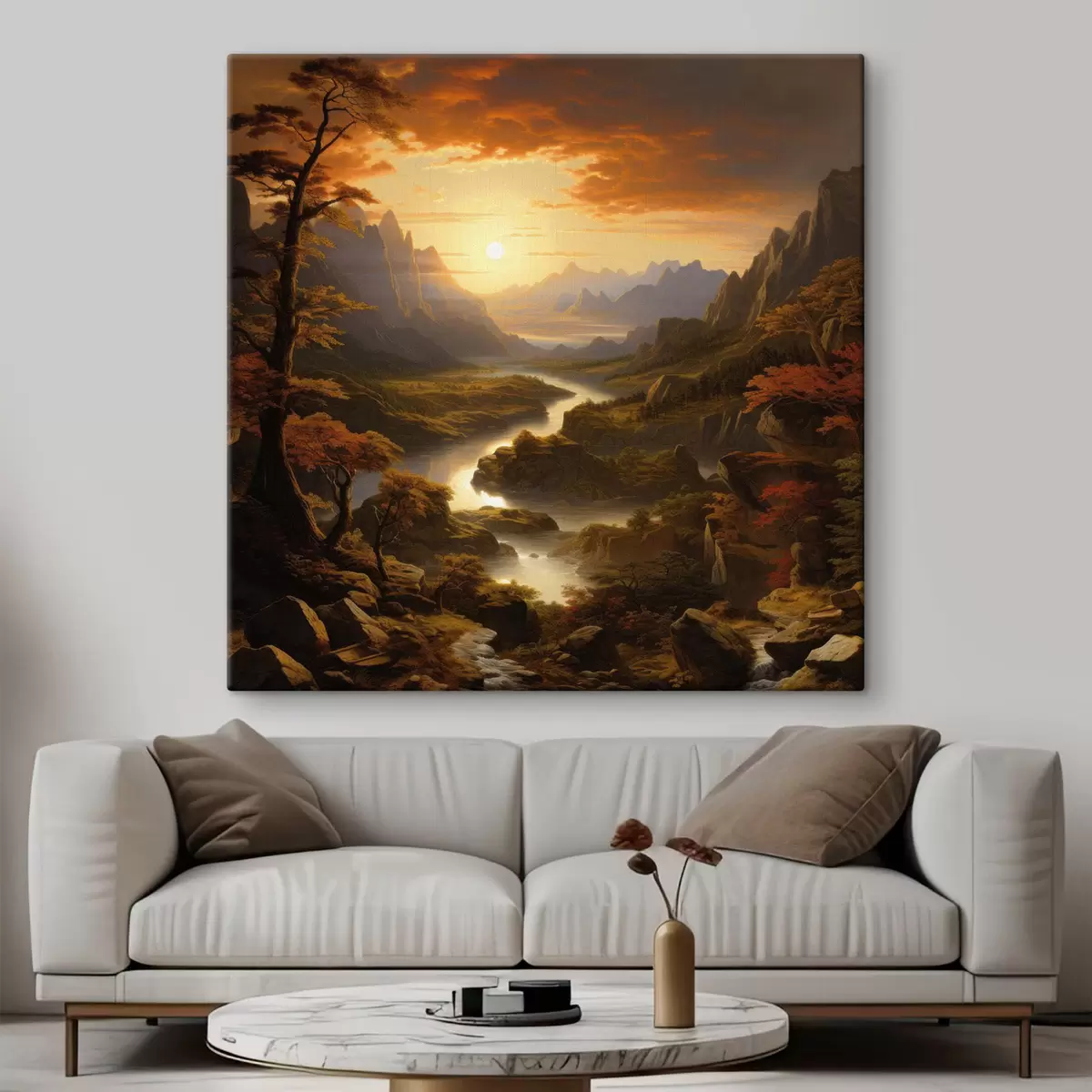 Glezna Rītausma kalnos s42385