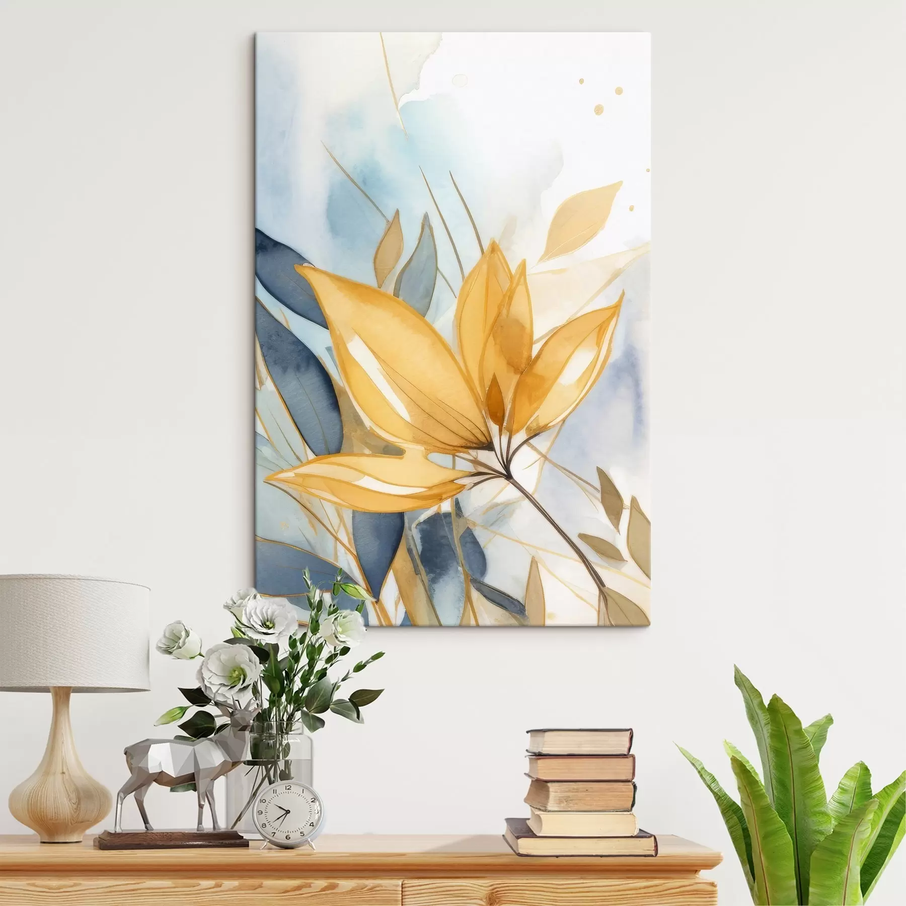 Glezna Abstraktie ziedi akvarelī s42387