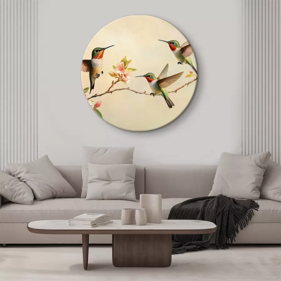 Glezna Putni uz zariem r42392