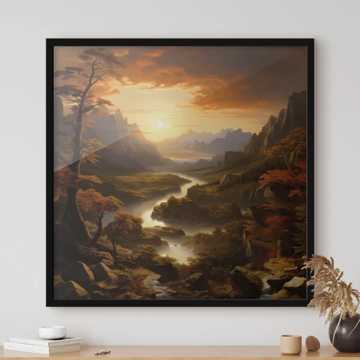 Plakāts Rītausma kalnos f42385