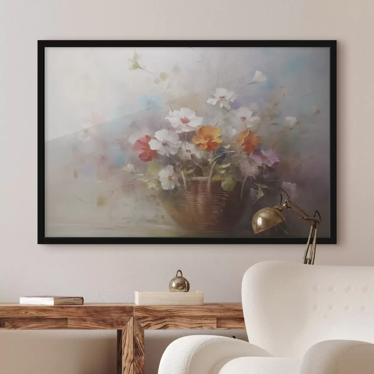 Plakāts Savvaļas ziedu imitācijas glezniecība f42420