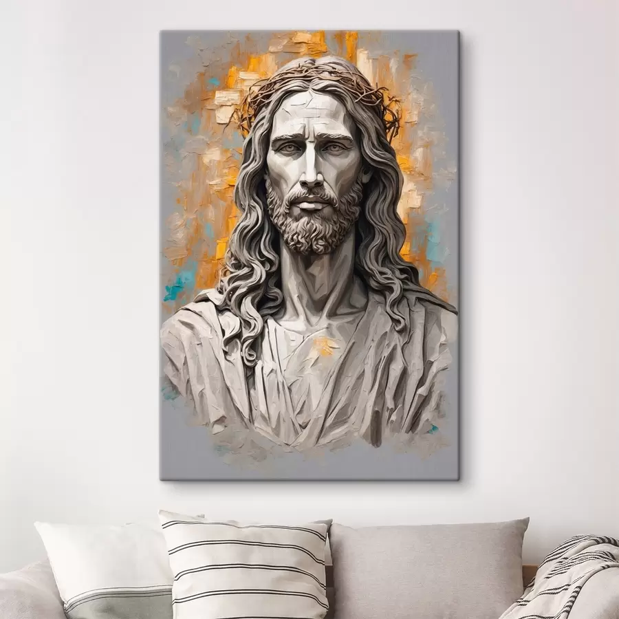 Glezna Jēzus statuja s42270