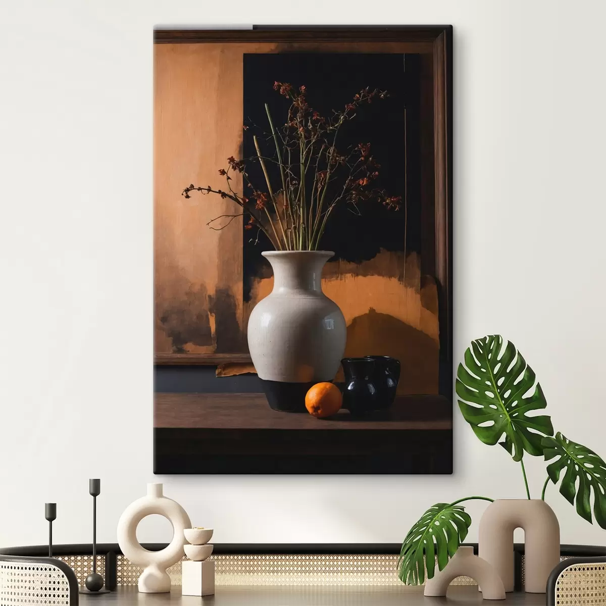 Glezna Vāze ar ziediem s42280