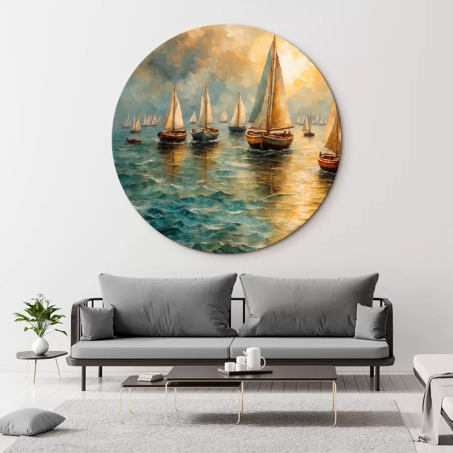 Glezna Kuģi jūrā r42264