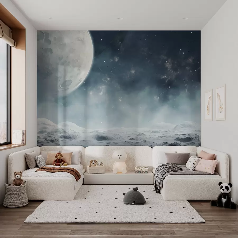 Fototapetes Abstrakta Mēness ainava w02797