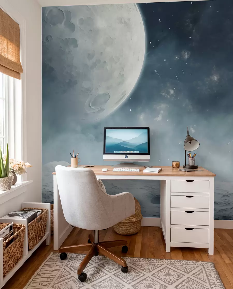Fototapetes Abstrakta Mēness ainava w02797