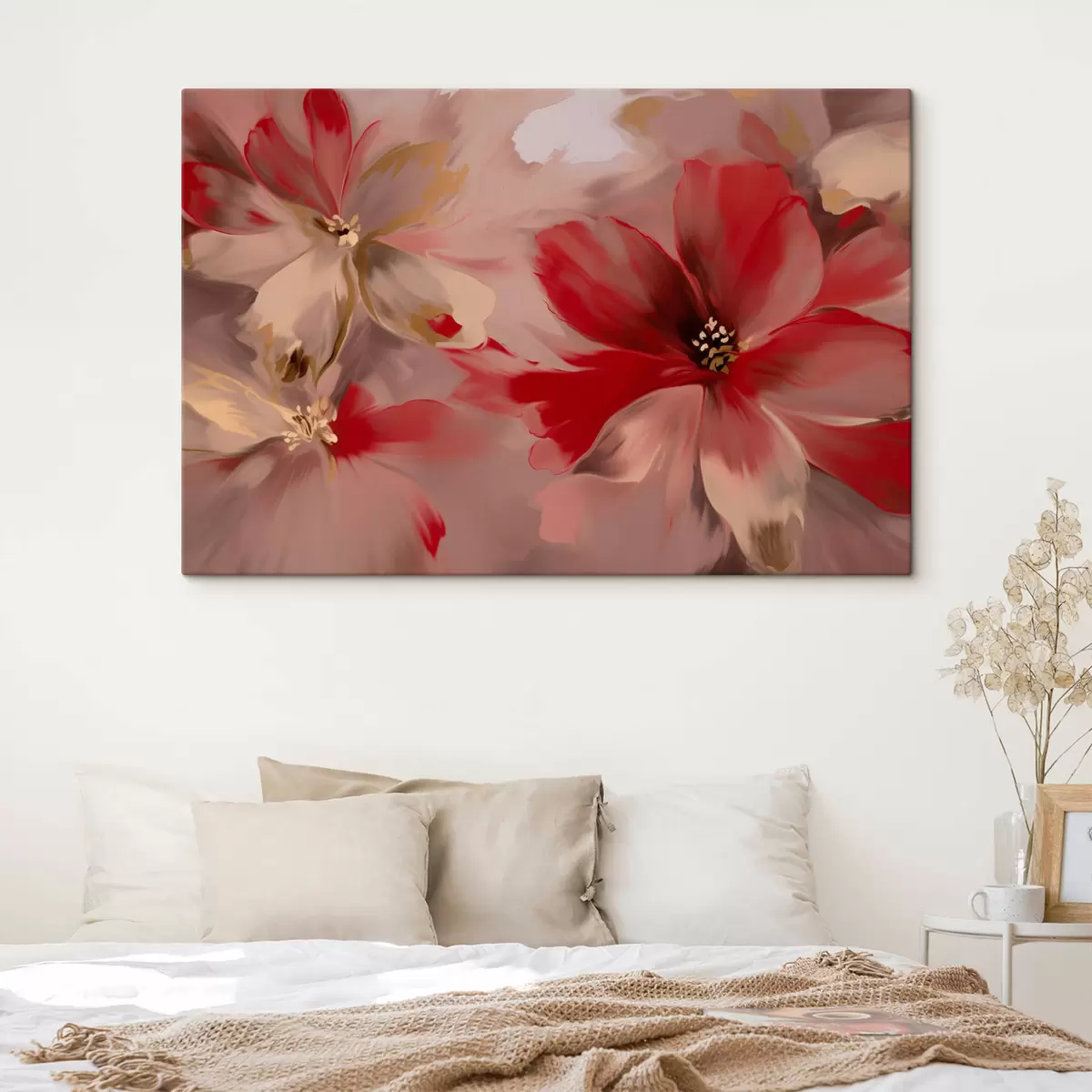 Glezna Abstrakti ziedi s42460