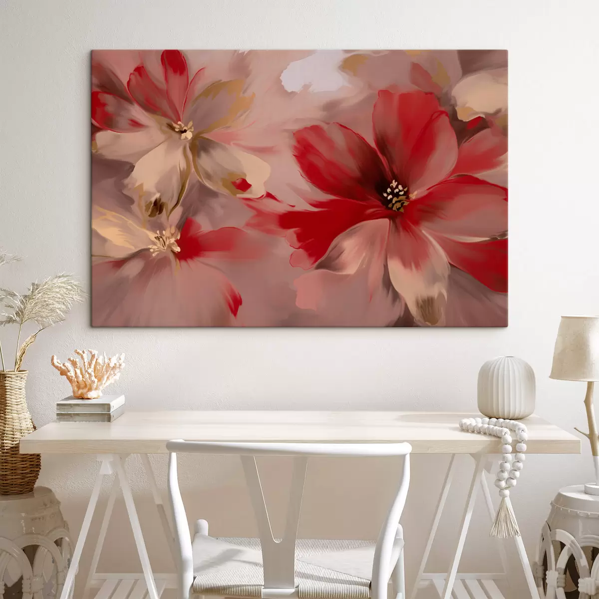 Glezna Abstrakti ziedi s42460