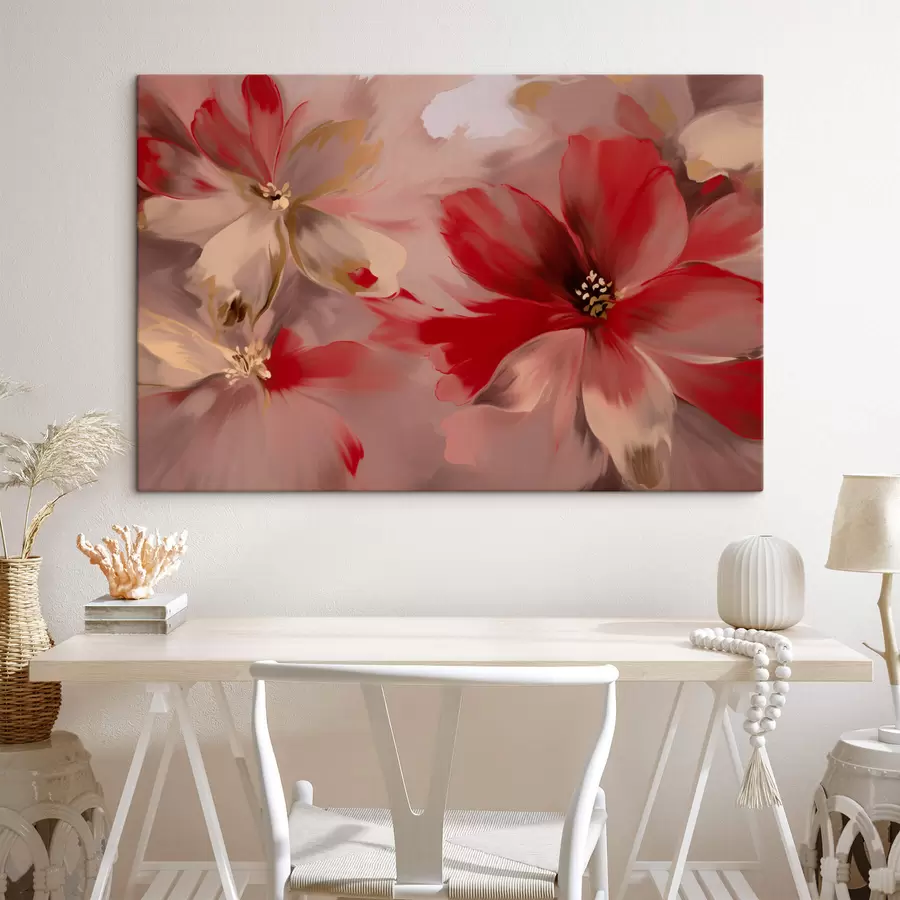 Glezna Abstrakti ziedi s42460