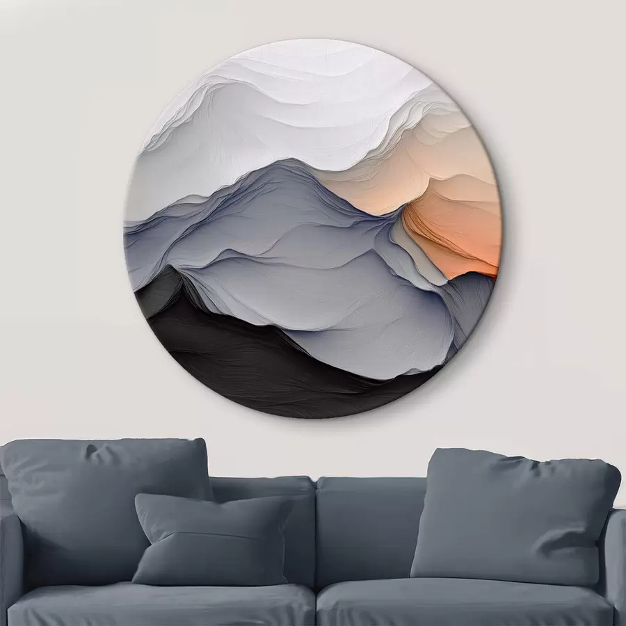 Fototapetes Abstrakcija ar imitāciju vai kalniem r42457