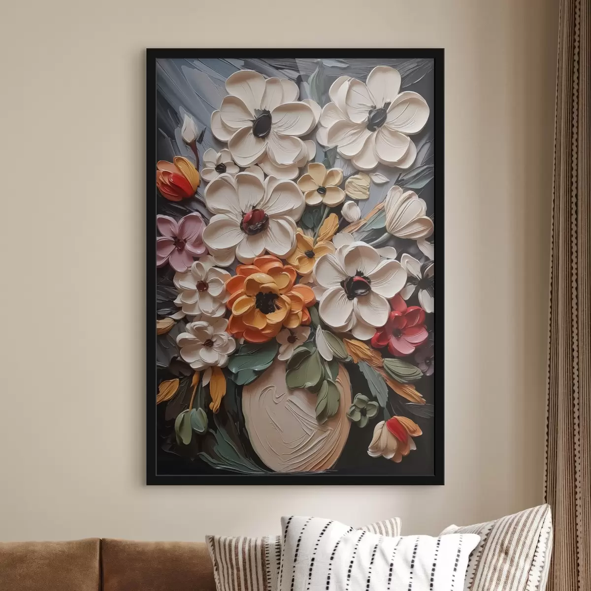 Plakāts Ziedu imitācija insultu f42472