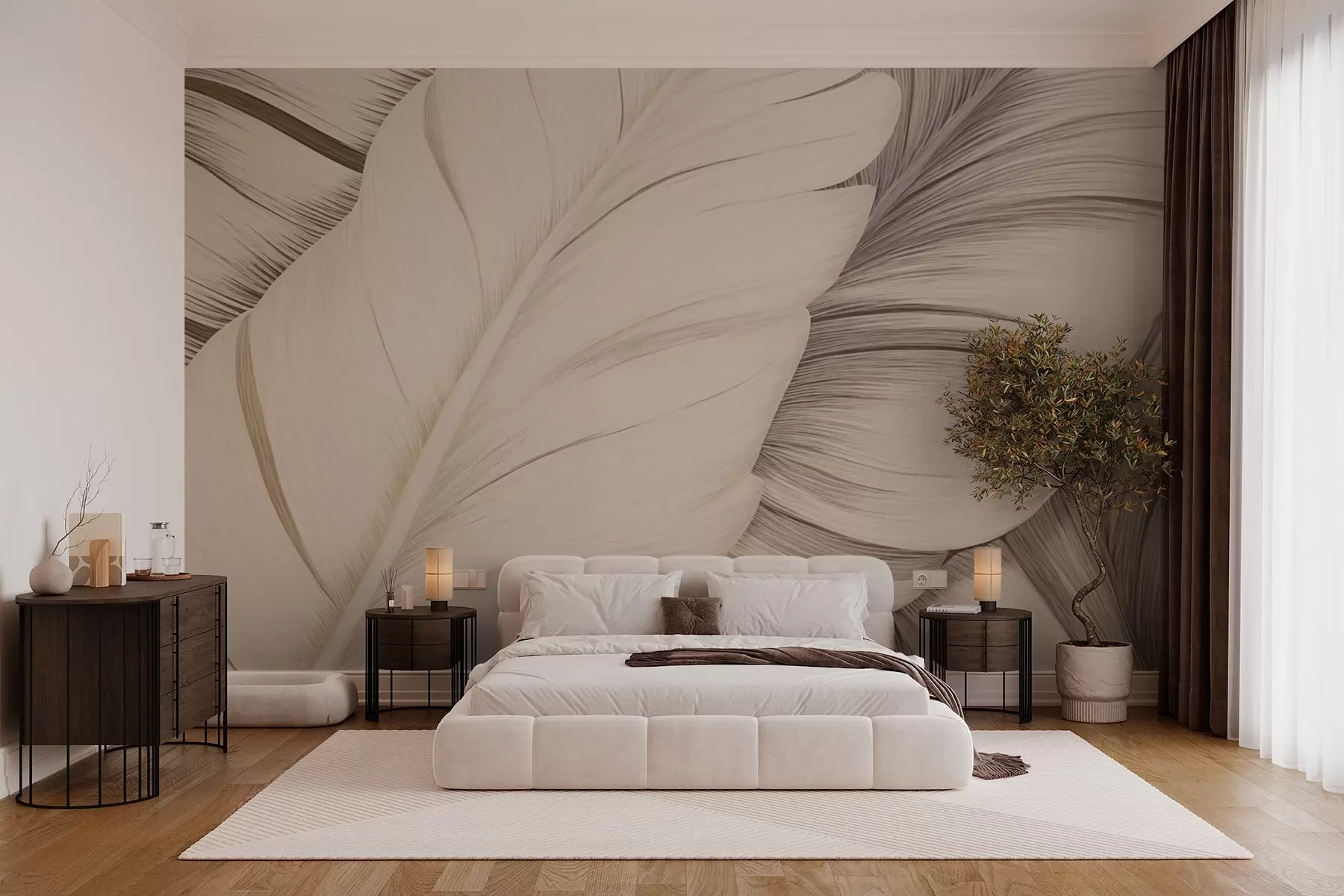 Fototapetes Lielas lapas w02859