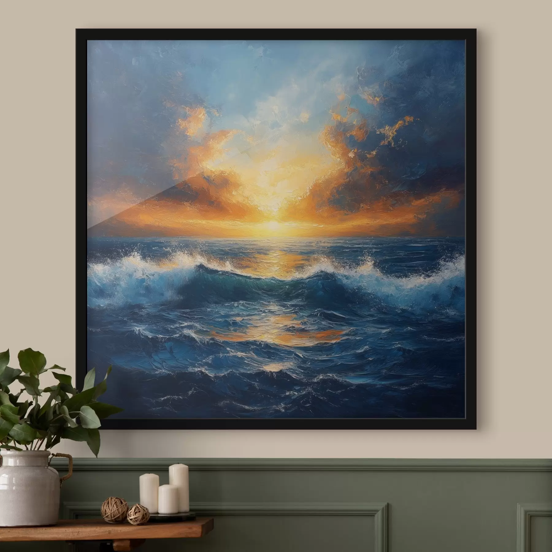 Fototapetes Jūra rītausmā f42510