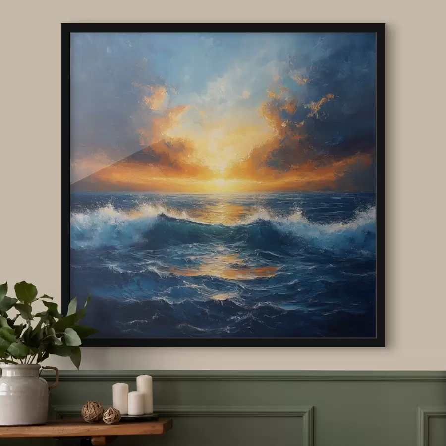 Fototapetes Jūra rītausmā f42510