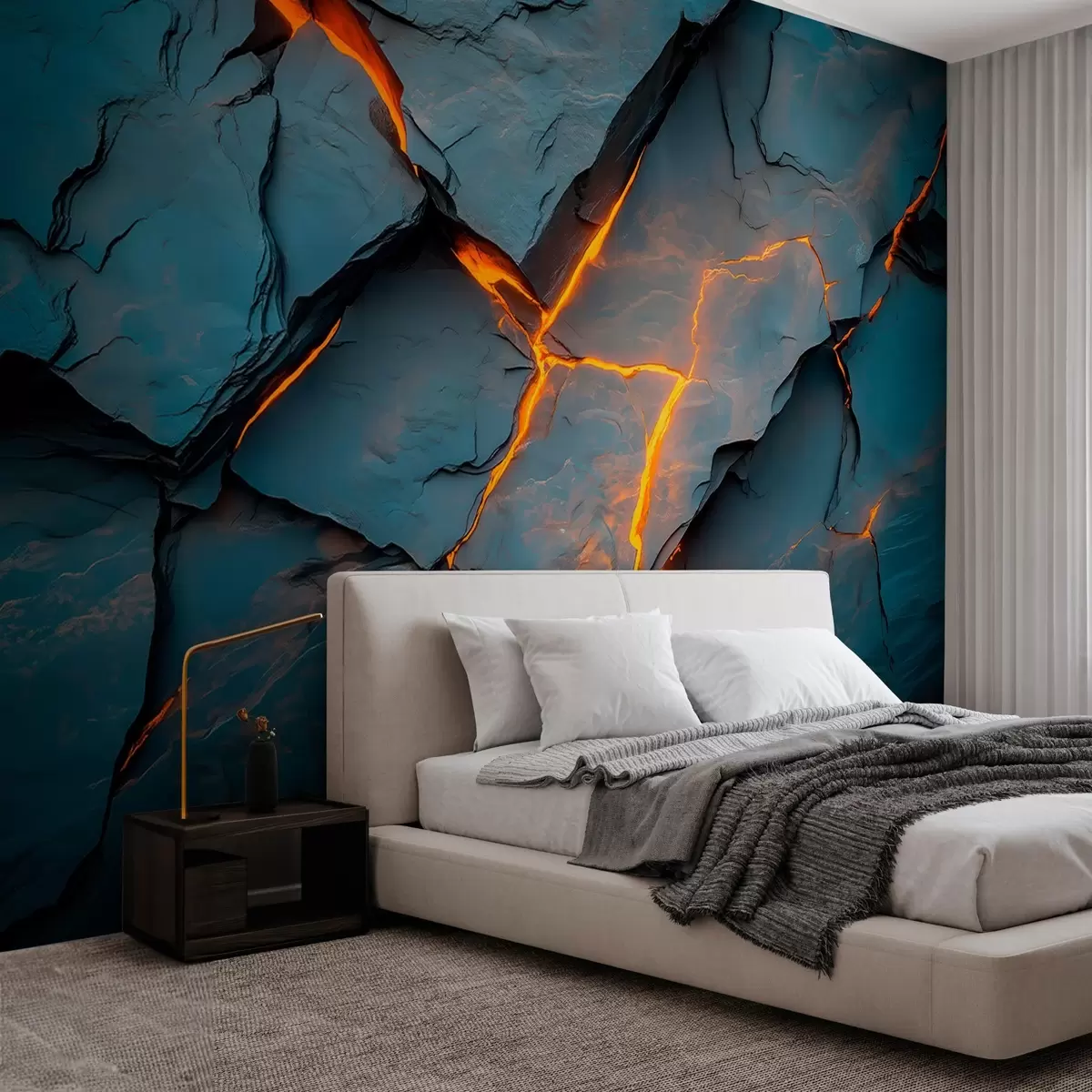 Fototapetes Vulkāniskie ieži w02761