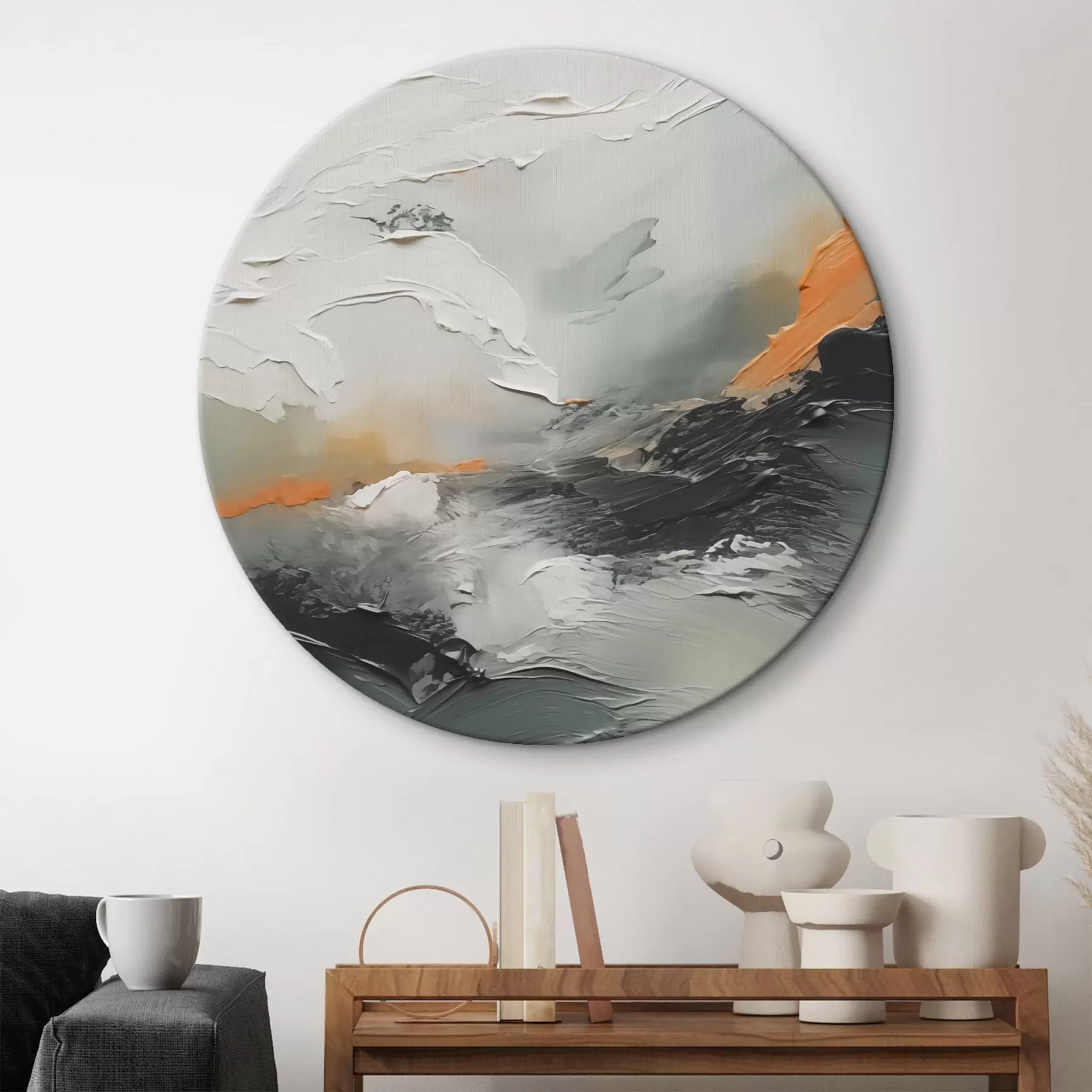 Glezna Otas triepienu imitācija abstrakcija r42588