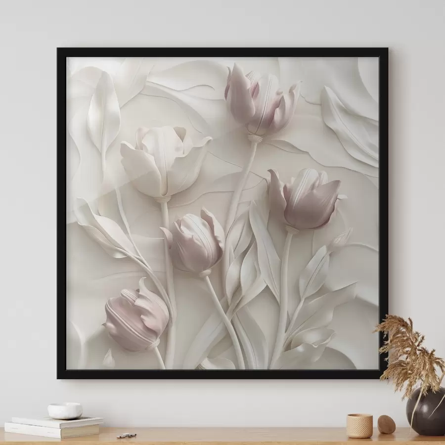 Fototapetes Apjoma maigi ziedi f42613