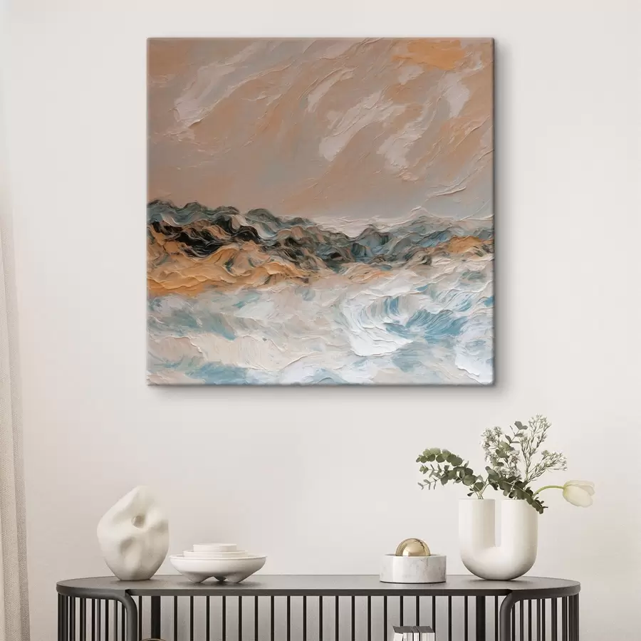 Glezna Abstraktā jūra eļļas gleznošanas stilā s42529