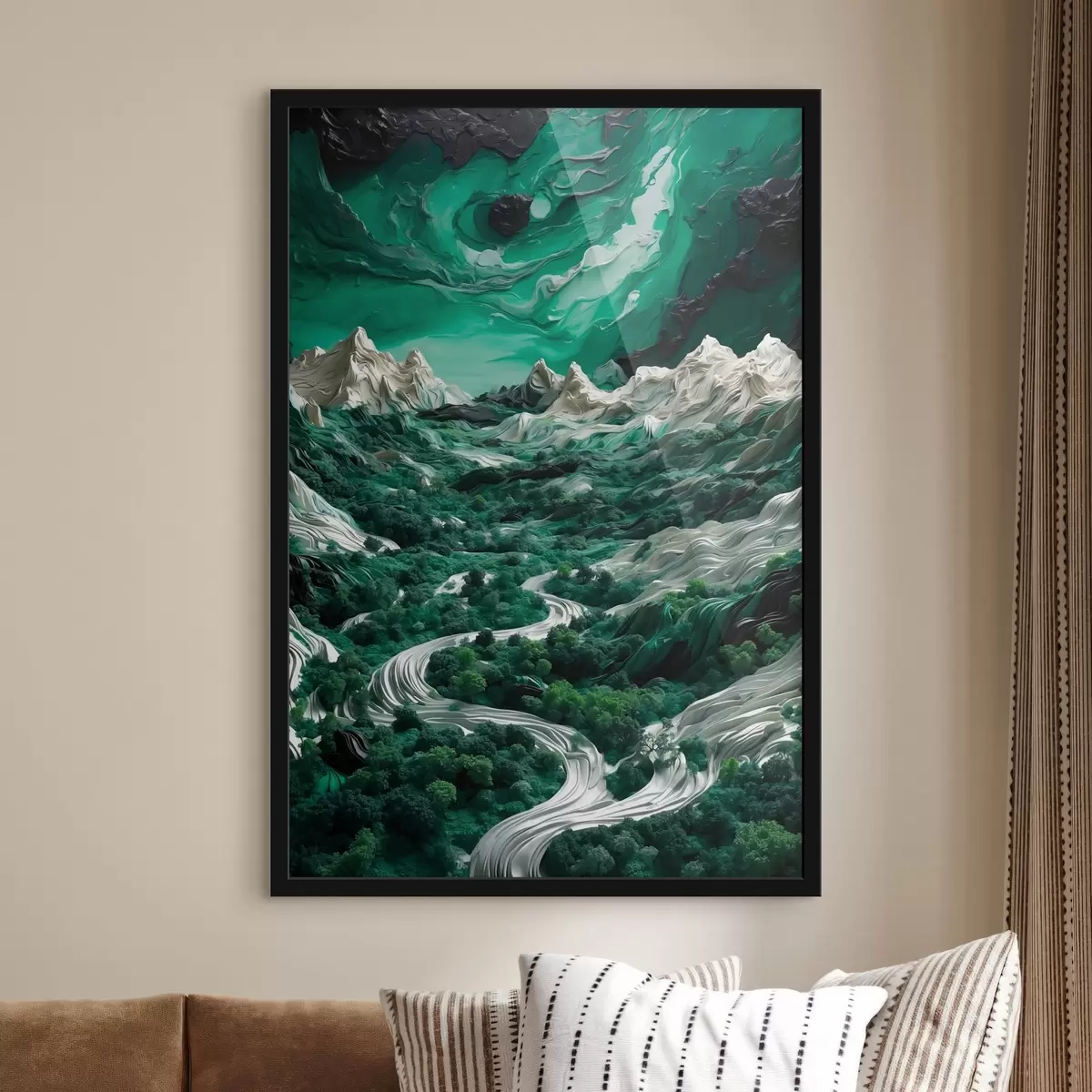 Plakāts Atturēties no kalniem un mežiem f42512