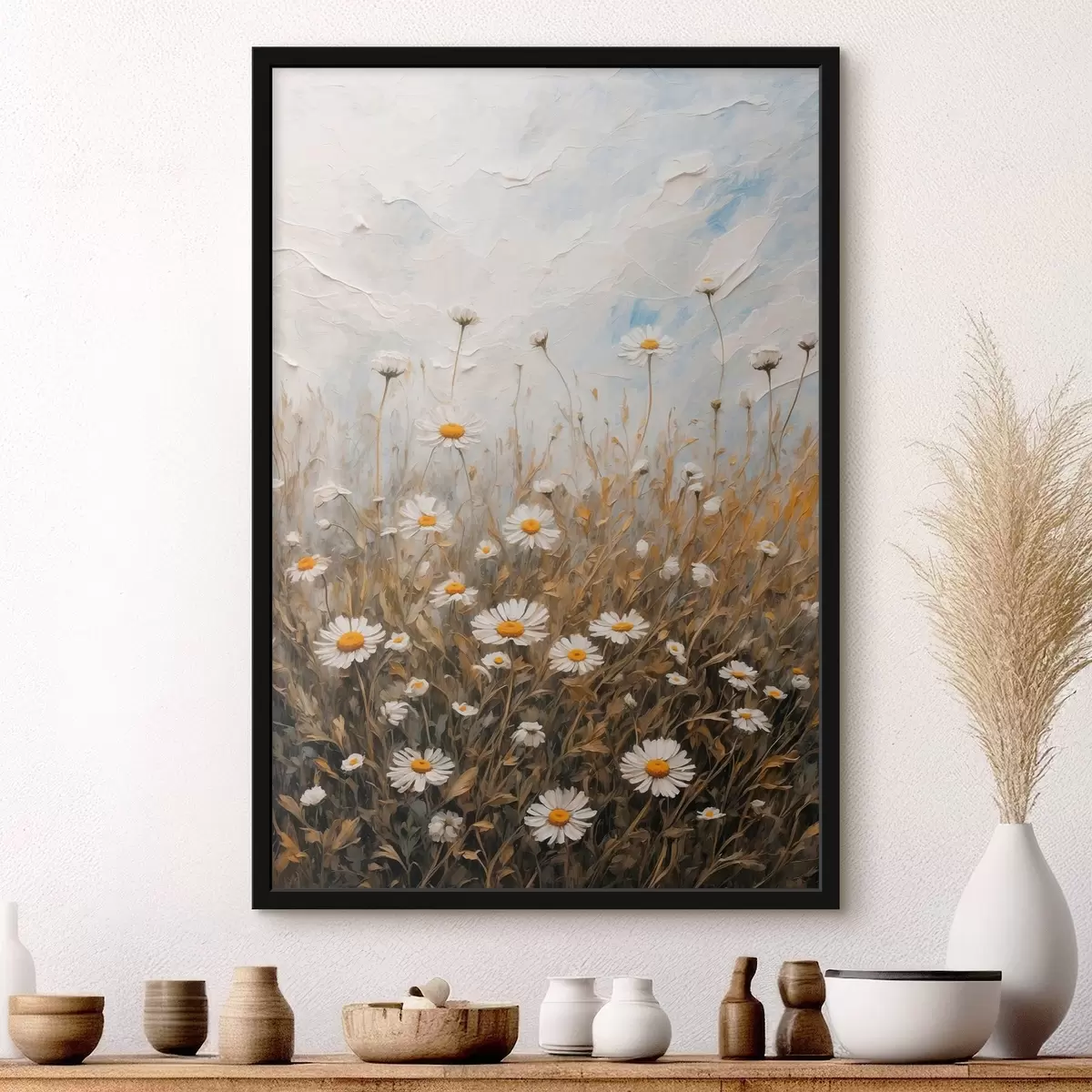 Plakāts Kumelīšu lauks f42527