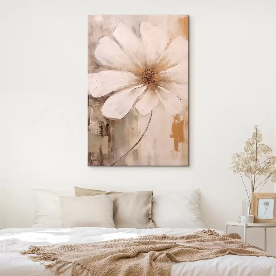 Fototapetes Liels balts zieds s42641